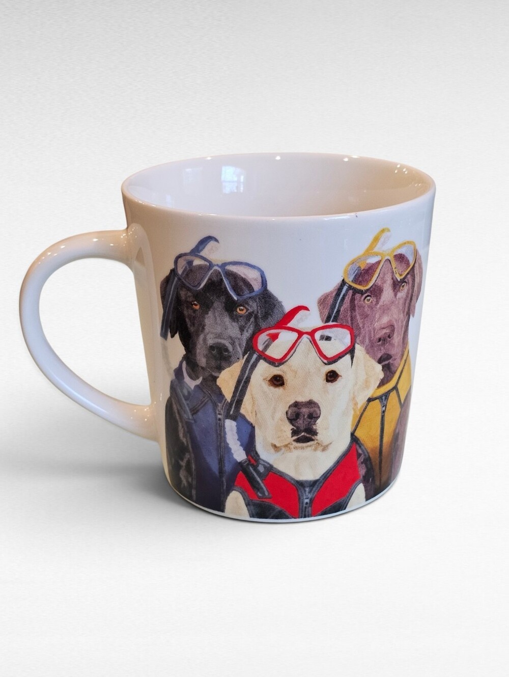 Two Can Art Scuba Dogs Mug